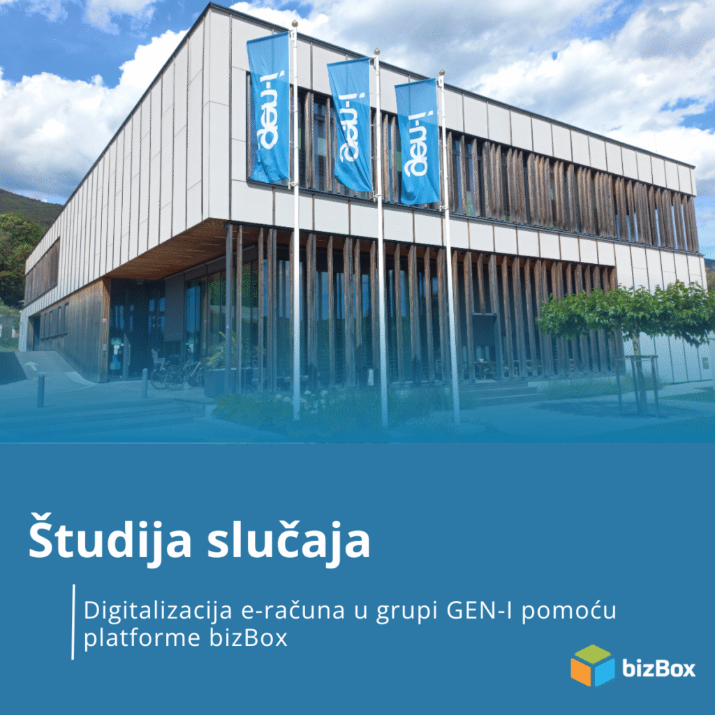 Digitalizacija e racuna u grupi GEN I pomocu platforme bizBox