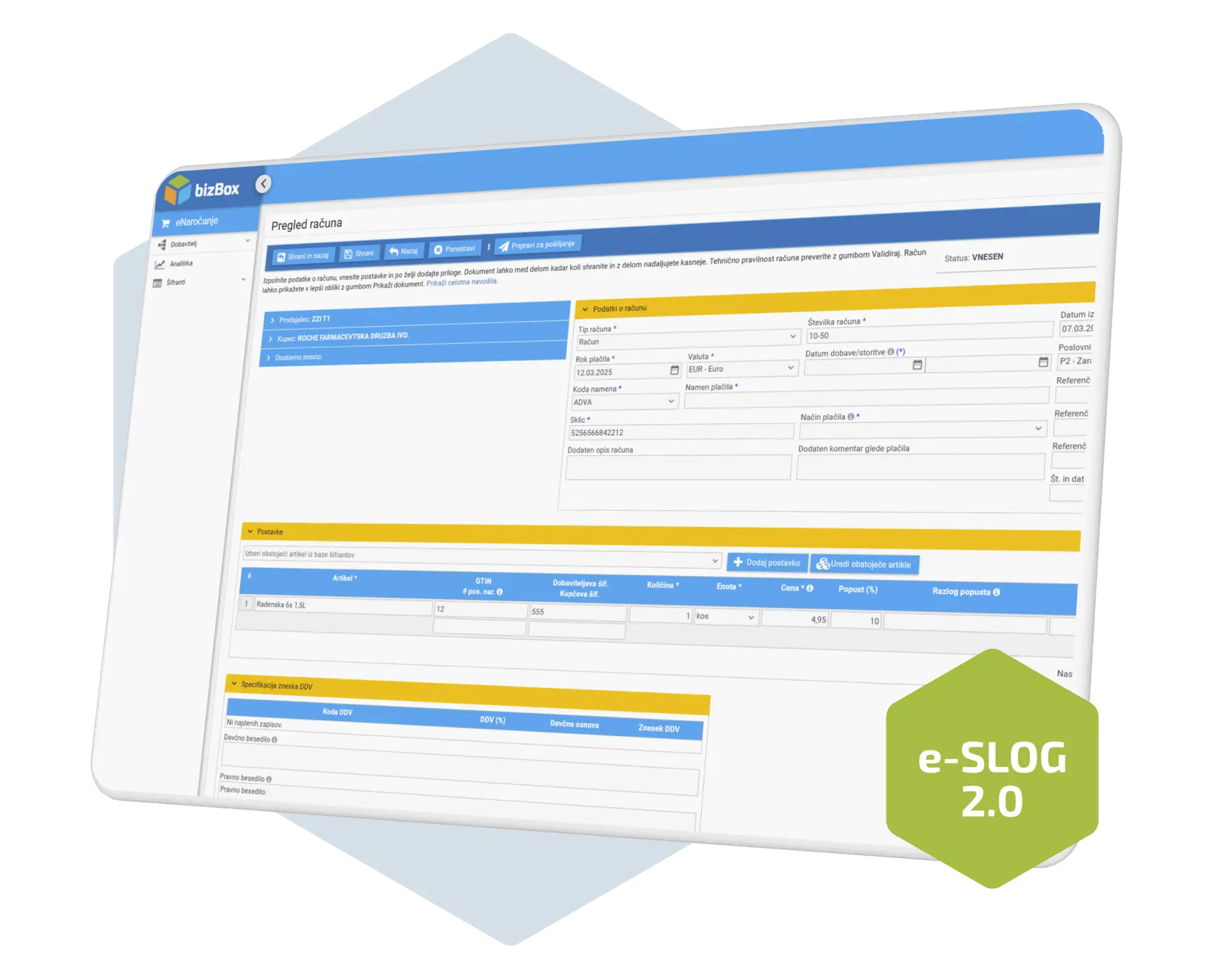 bizBox Aplikacija 1