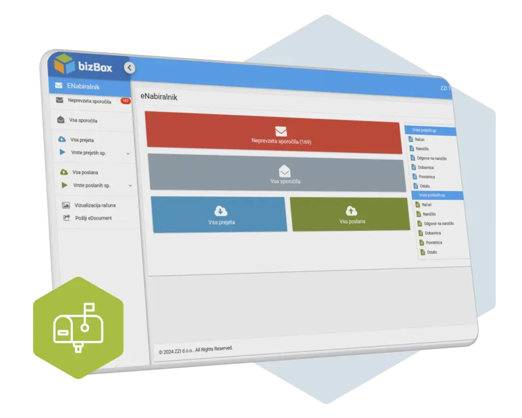 bizBox eNabiralnik