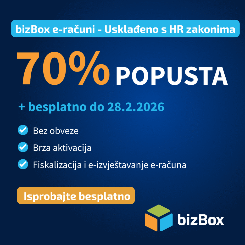 bizBox e racuni Uskladeno s HR zakonima 2